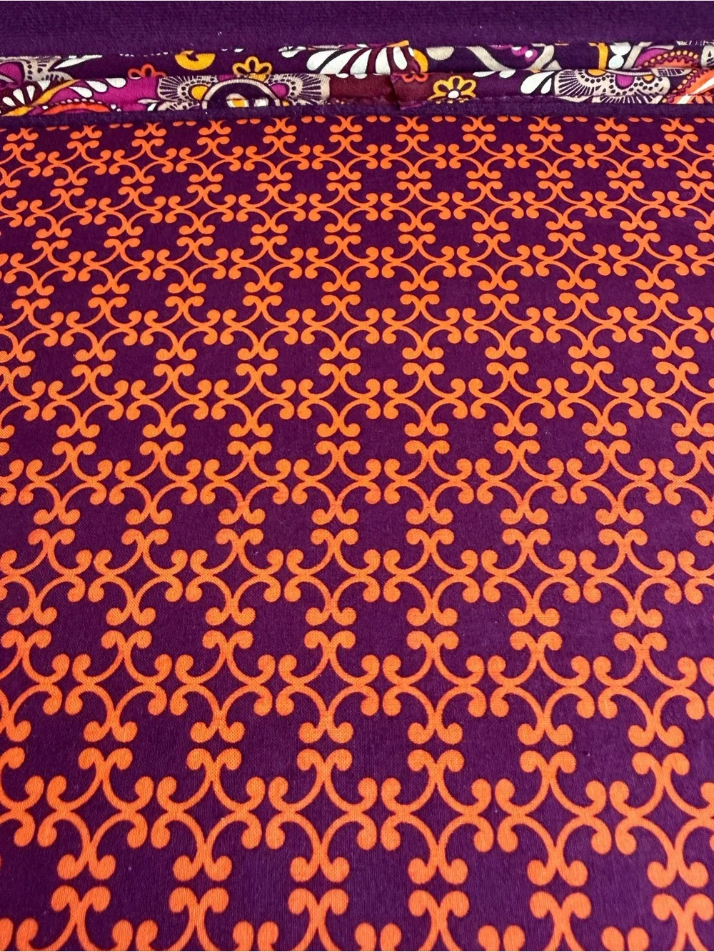 VERA BRADLEY Laptop Quilted Padded Sleeve-Suzani